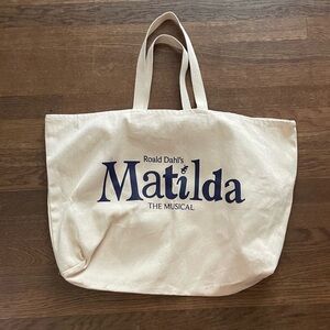 Matilda the Musical tote bag